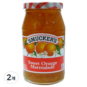 스머커즈 스위트 오렌지 마말레이드, 510g, 2개