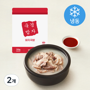 경자국밥 돼지국밥 (냉동), 700g, 2개