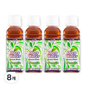 테일러팜스 딥워터 매실, 180ml, 8개