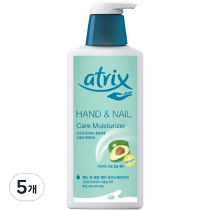 아트릭스 핸드 앤 네일 케어 모이스춰 라이저, 400ml, 5개