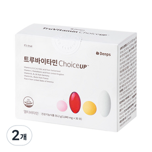 덴프스 트루바이타민 초이스 업 30p, 55.2g, 2개