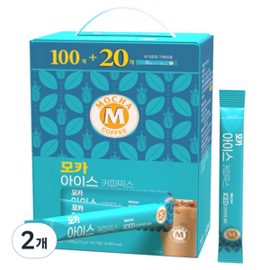 모카씨엔티 아이스 커피믹스, 120개입, 12g, 2개