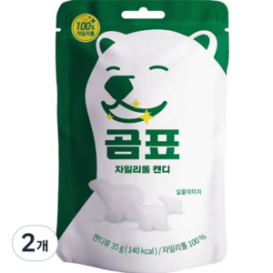 곰표 자일리톨 캔디, 35g, 2개