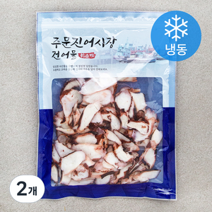 주문진어시장건어물 가문어 슬라이스 (냉동), 300g, 2개