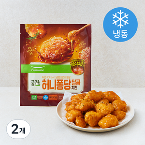 풀무원 허니퐁당 달콤치킨 (냉동), 350g, 2개