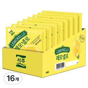 서주 레모넬로 젤리, 43g, 16개