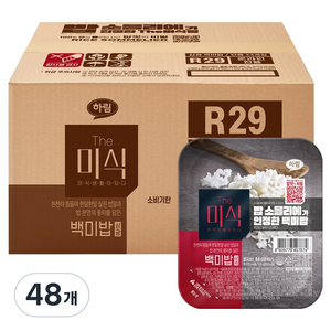더미식 삼광 백미밥, 200g, 48개