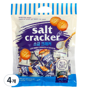 소금 크래커 50p, 280g, 4개