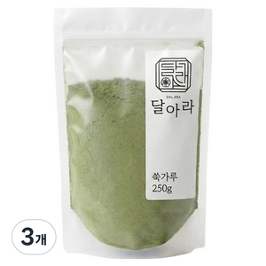 달아라 국내산 쑥가루, 250g, 3개