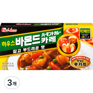 버몬트카레 약간매운맛, 230g, 3개