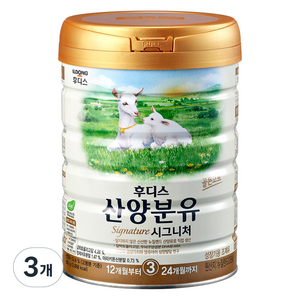 일동후디스 프리미엄 산양 분유 3단계, 800g, 3개