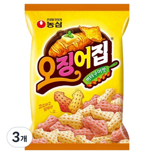 오징어집, 78g, 3개