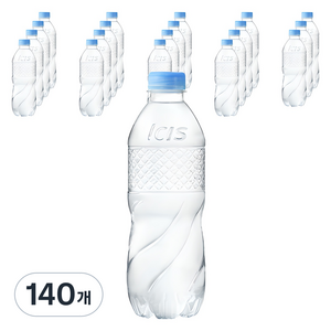아이시스 초경량 무라벨, 500ml, 140개