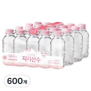 지리산수 무라벨, 330ml, 600개