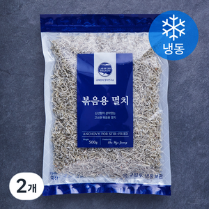 조혜정의 멸치연구소 볶음용 멸치 (냉동), 500g, 2개