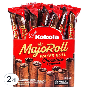 코코라 마조롤 초콜릿향 와퍼롤 25p, 150g, 2개