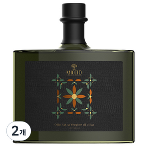 미치오 엑스트라 버진 IGP 올리브 오일, 100ml, 2개