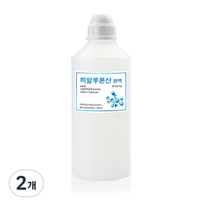 비오엠 히알루론산 원액 1kg, 2개