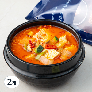 앙트레 쿠킹박스 간편한식 청국장찌개 밀키트 2인분, 545g, 2개