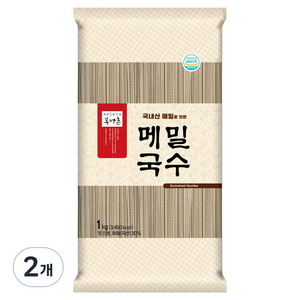 봉평촌 메밀국수, 1kg, 2개