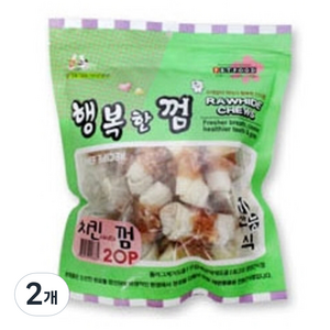 나눔유통 쉐프의 레시피 행복한껌 20p, 치킨, 230g, 2개