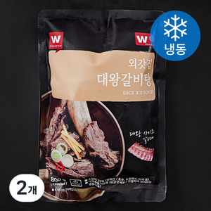 외갓집 대왕갈비탕 (냉동), 800g, 2개