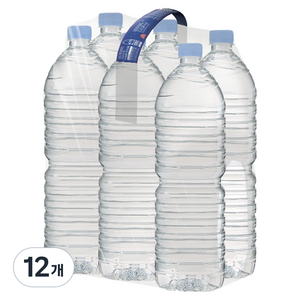 모닝캄 생수 무라벨, 2L, 12개