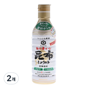 기꼬만 다시마맛 생간장소스, 450ml, 2개