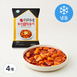 미미네 부산 쌀떡볶이 (냉동), 485g, 4개