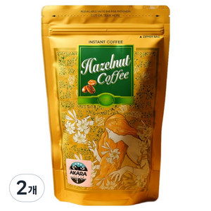 로얄 헤이즐넛향 아카라 블랙 아메리카노 원두커피믹스, 200g, 1개입, 2개