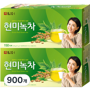 담터 현미녹차 티백, 1.5g, 150개입, 6개