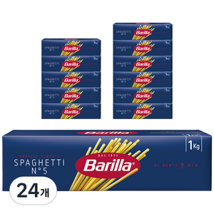 바릴라 스파게티 면, 1kg, 24개