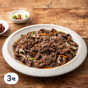 더듬뿍 매실 양념 소불고기, 400g, 3팩