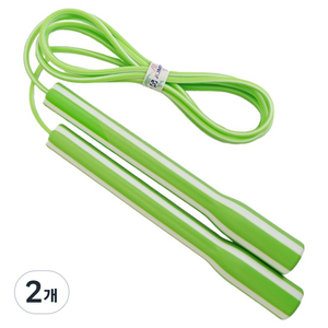 김수열점프로 줄넘기 골드플러스 SY-415, 그린, 손잡이 21cm, ..., 2개