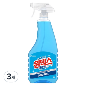 윈덱스 스프레이 유리세정제, 500ml, 3개