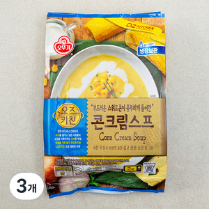 오뚜기 오즈키친 콘크림 스프 (냉장), 720g, 3개