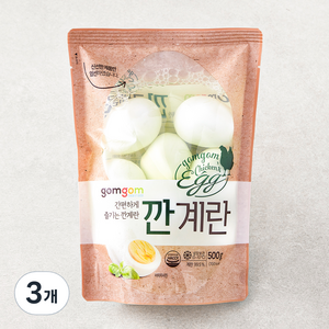 곰곰 깐계란 500g, 3개