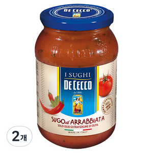 데체코 슈고 올 아라비아따 파스타 소스, 400g, 2개