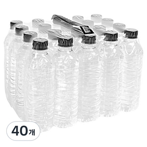 순창샘물 무라벨, 500ml, 40개