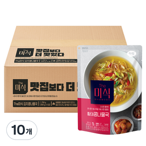 더미식 황태콩나물국, 350g, 10개