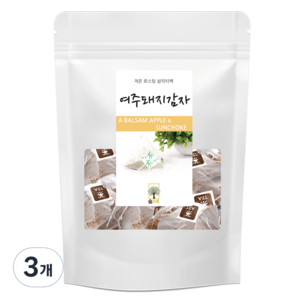 숲으로허브 삼각티백 여주돼지감자차, 3개, 100개입, 1g