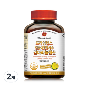 나이스이샵 프라임헬스 달맞이꽃종자유 감마리놀렌산, 2개, 1001mg