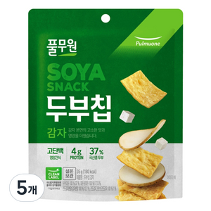 풀무원 두부칩 감자, 35g, 5개