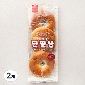 삼립 정통 단팥빵 3개입, 255g, 2개