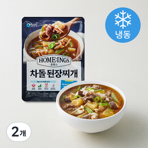 청정원 호밍스 차돌 된장찌개 (냉동), 200g, 2개