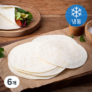 세미원 밀또띠아 지름 15cm (냉동), 26g, 12개입, 6개