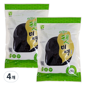 석하 4월에 햇미역, 100g, 4개