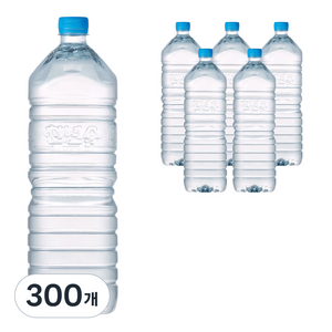 가야산천년수 천년수 무라벨 생수, 2L, 300개