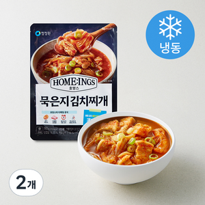 청정원 호밍스 묵은지 김치찌개 (냉동), 190g, 2개