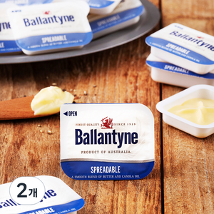 Ballantyne 스프레더블 버터 20입, 140g, 2개